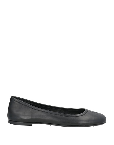 AMI ALEXANDRE MATTIUSSI Ballet flats Black Leather