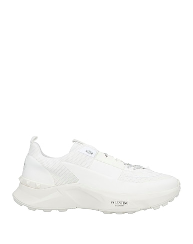 VALENTINO GARAVANI Sneakers BIANCO Textile fibers