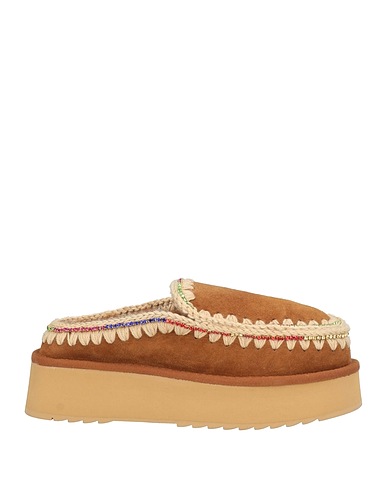 MOU Mules and clogs Khaki Sheepskin
