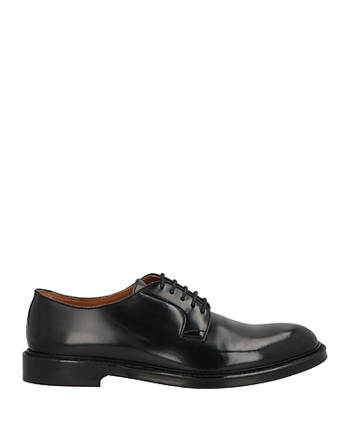 DOUCAL'S Laced shoes Black Leather
