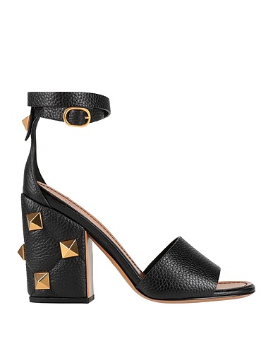 VALENTINO GARAVANI Sandali Nero Pelle