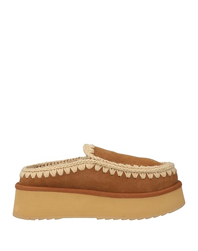 MOU Mules and clogs Brown Cow leather