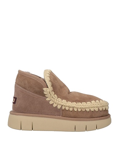 MOU Ankle boot Taupe Leather