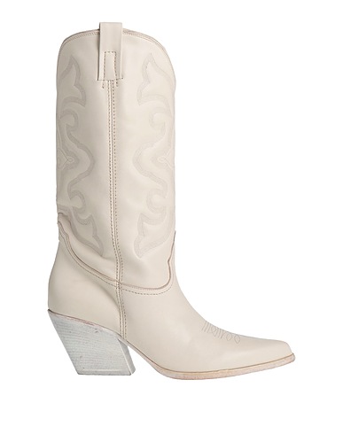 ELENA IACHI Boots Off white Leather