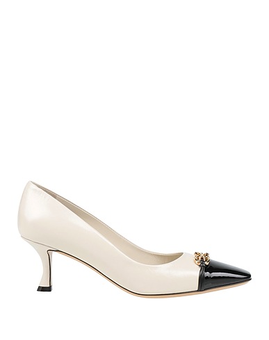 FERRAGAMO Court Cream Leather