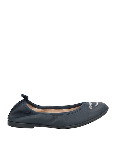 EMPORIO ARMANI Formal shoes Midnight blue 100% Ovine leather