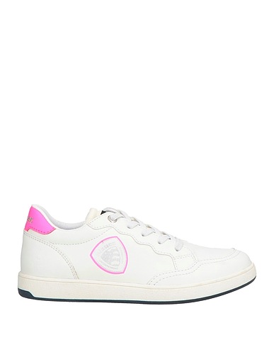 BLAUER. Sneakers White Textile fibers