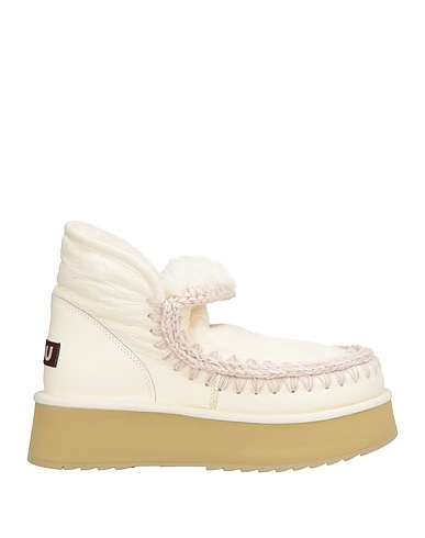 MOU Ankle boot Off white Leather