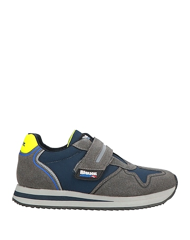 BLAUER. Sneakers Grey Textile fibres