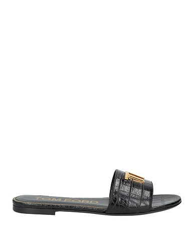 TOM FORD Sandales Noir Cuir de veau