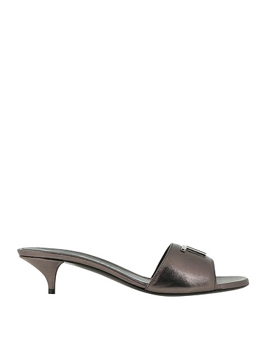 TOM FORD Sandals CANNA DI FUCILE Sheepskin, Zamak