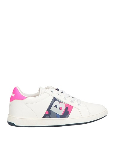 BLAUER. Sneakers White Textile fibers