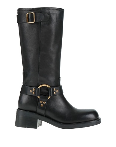 P.A.R.O.S.H. Boots Black Calfskin