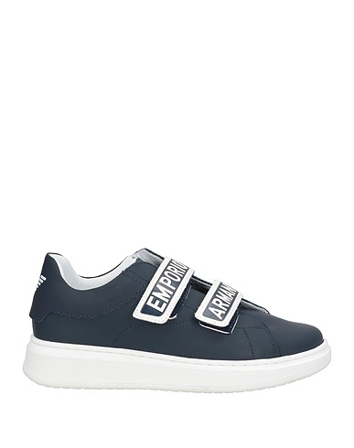 EMPORIO ARMANI Sneakers Blu notte 100% Pelle di bovino