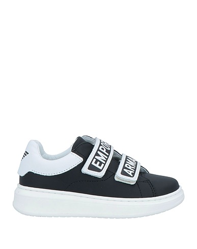 EMPORIO ARMANI Sneakers Black 100% Calfskin