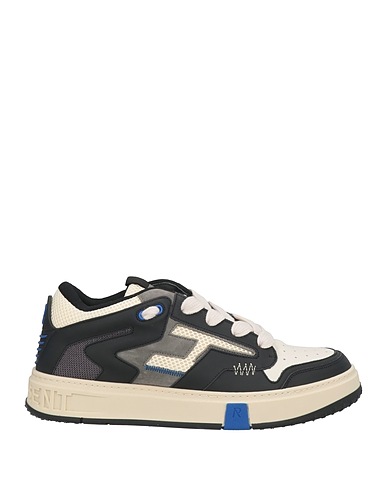 REPRESENT Sneakers Black Leather, Textile fibers
