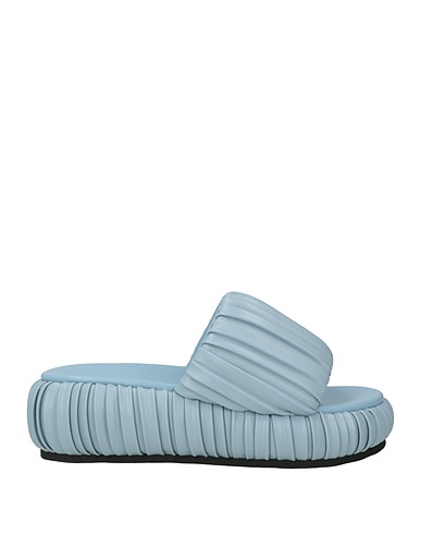 STRATEGIA Sandals Sky blue Textile fibres