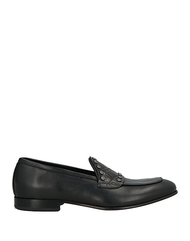 MICH SIMON Loafers Black Calfskin