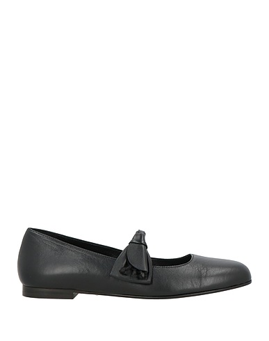 GIA BORGHINI Footwear Black Leather