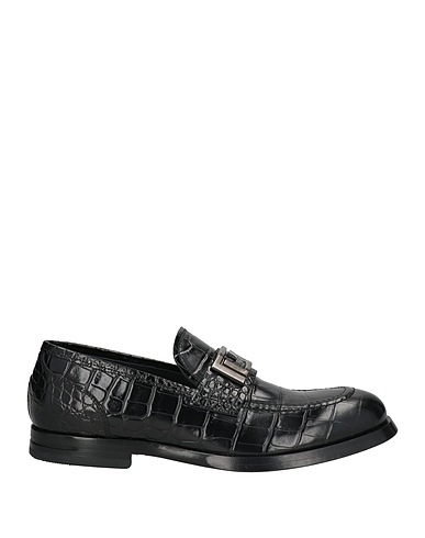 GIOVANNI CONTI Loafers Black Leather