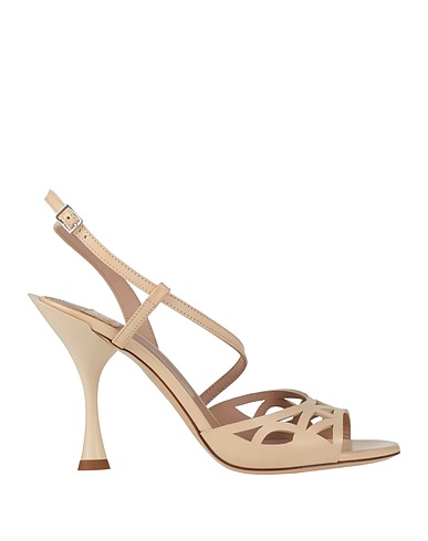 GIORGIO FABIANI Sandals Beige Leather