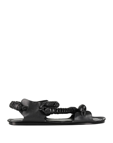 JIL SANDER Sandals Black Cowhide