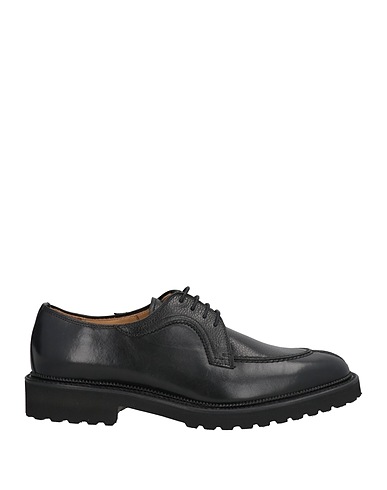 CORDWAINER Laced shoes Black Leather