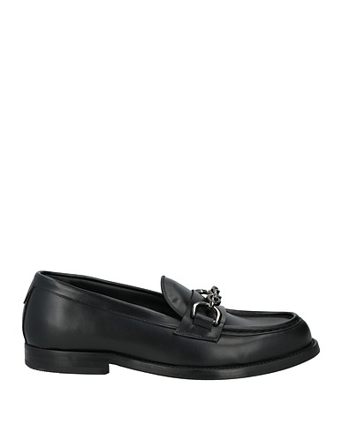 MICH SIMON Loafers Black Leather