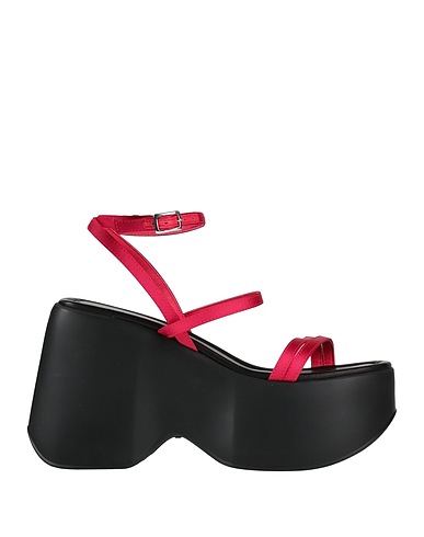 VIC MATIĒ Sandals Fuchsia Textile fibres