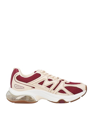MICHAEL MICHAEL KORS Sneakers Bordeaux Gewebefasern, Leder
