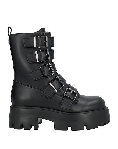 STEVE MADDEN Ankle boot Black Leather