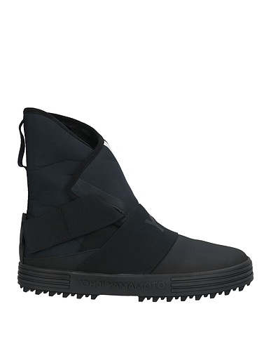 Y-3 Ankle boot Black Textile fibres