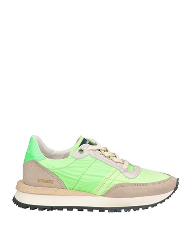 HIDNANDER Sneakers Light green Leather, Textile fibres