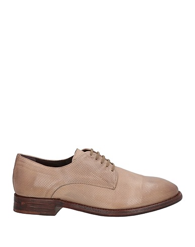 CORDWAINER Laced shoes Beige Leather