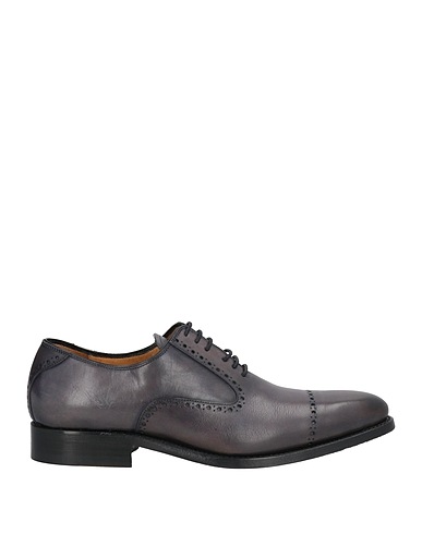 CORDWAINER Laced shoes Lead Leather