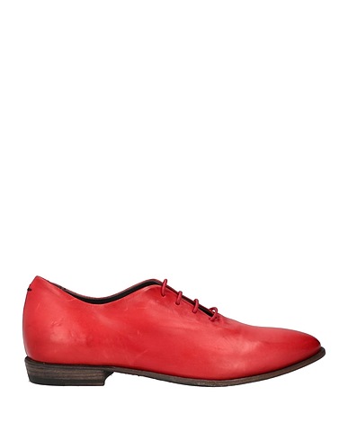 PANTANETTI Laced shoes Red Leather