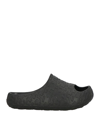 GCDS Sandals Black Rubber