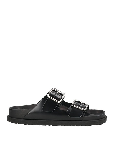 BIRKENSTOCK Sandals Black Leather