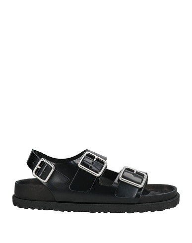 BIRKENSTOCK Sandals Black Leather