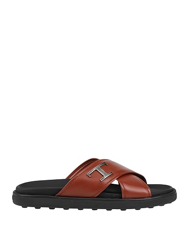 TOD'S Sandals Tan Leather