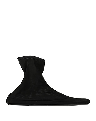 CHRISTOPHER ESBER Ankle boot Black Leather, Textile fibers