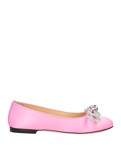 MACH & MACH Ballet flats Pink 100% Silk