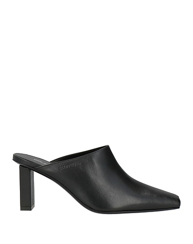COURRÈGES Mules and clogs Black Leather