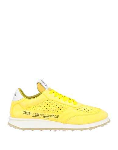 JP/DAVID Sneakers Yellow Leather