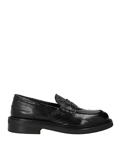 ALEXANDER HOTTO Loafers Black Leather