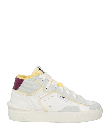 STRYPE Sneakers BIANCO Leather, Textile fibers