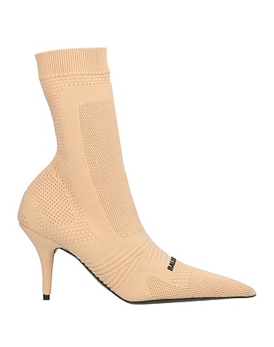 BALENCIAGA Ankle boot Beige Textile fibres