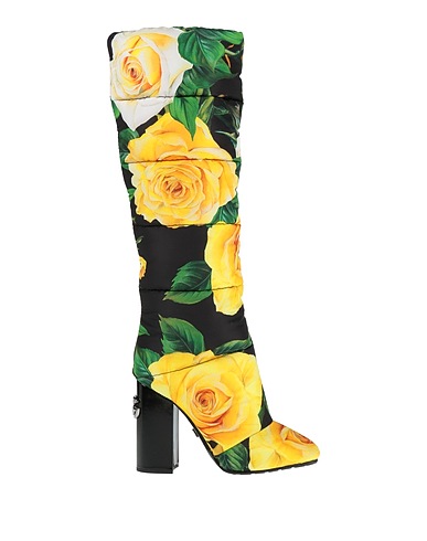 DOLCE&GABBANA Boots Black Textile fibres