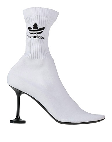 BALENCIAGA x ADIDAS ORIGINALS Ankle boot White Textile fibres