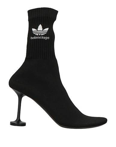 BALENCIAGA x ADIDAS ORIGINALS Stiefelette Schwarz Gewebefasern